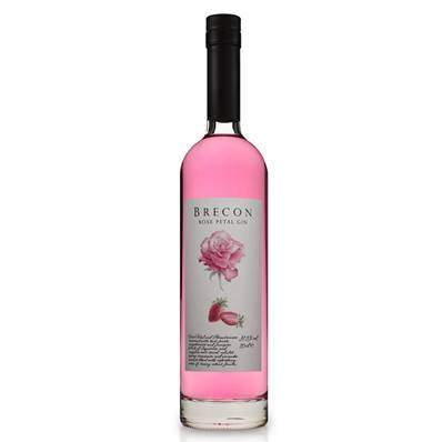 Brecon Rose Petal Gin (37.5%)