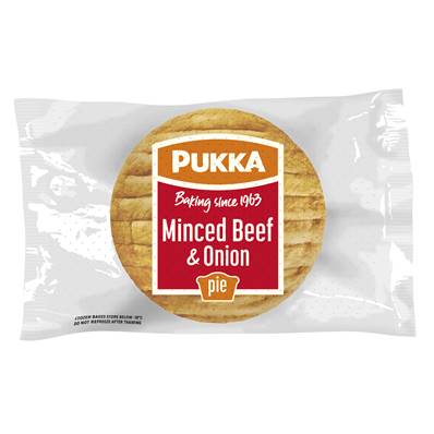 Pukka Large Beef & Onion Pie (BOX)