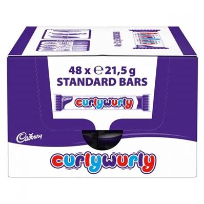 Cadbury Curly Wurly Case