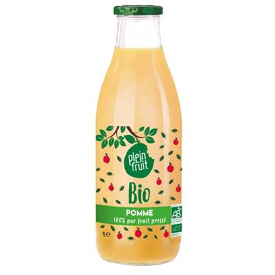 Organic Apple Juice - Glass Bottle