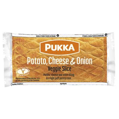 Pukka Large Potato, Cheese & Onion Slice (Individual)