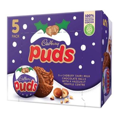 Cadbury Xmas Puds (5 Pack)