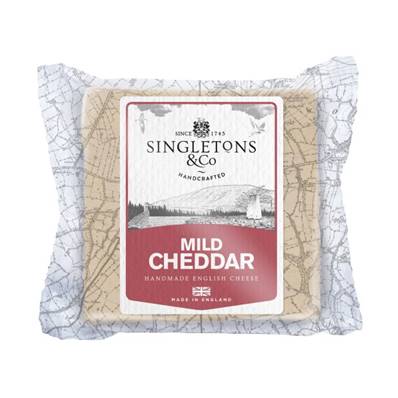 Singletons & Co Mild White Cheddar 200g