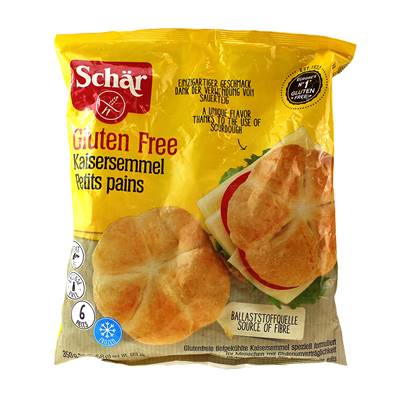 Dr Schar Gluten Free Bread Rolls (6 pack)