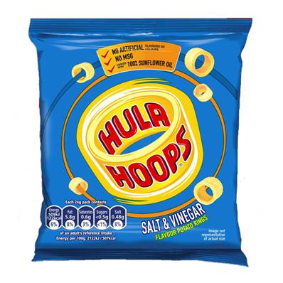 Hula Hoops Salt & Vinegar CASE